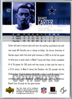 2003 Upper Deck Quincy Carter #162