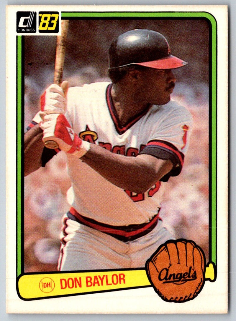 1982 Donruss Don Baylor