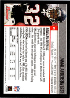 2001 Bowman Jamal Anderson #21