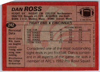 1983 Topps Dan Ross #242