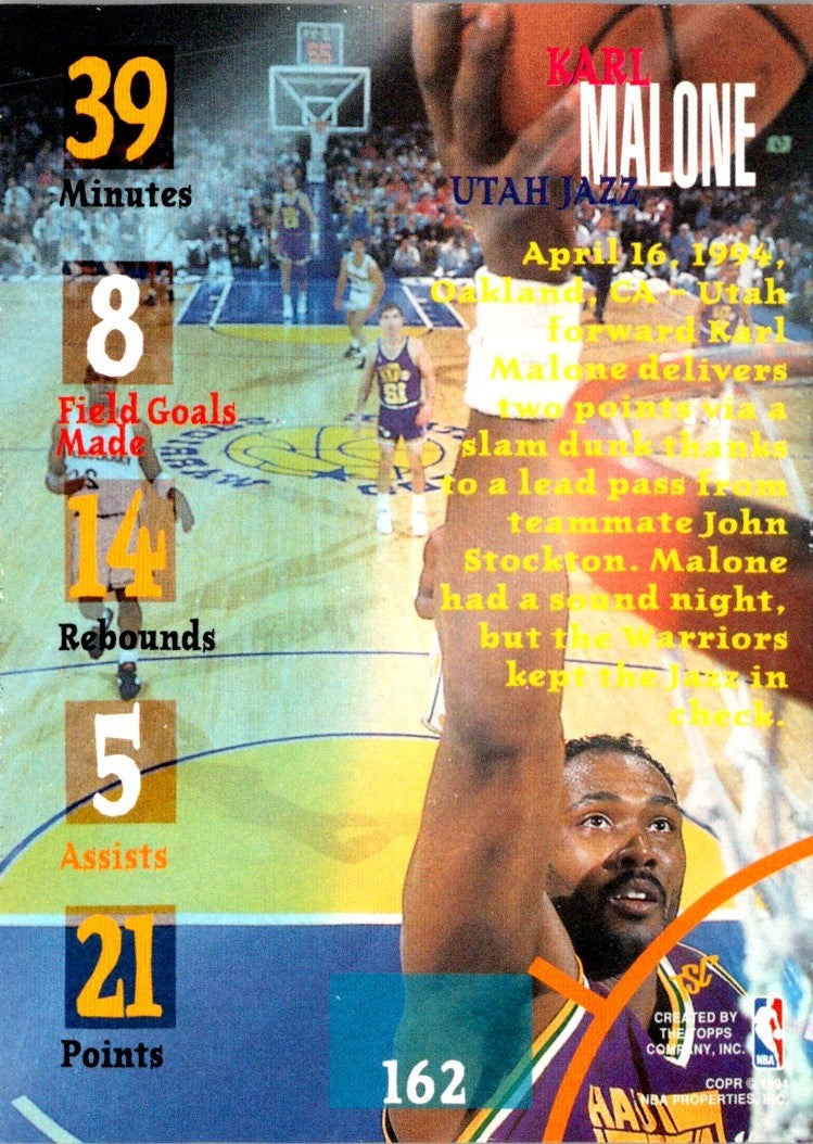 1994 Stadium Club Karl Malone