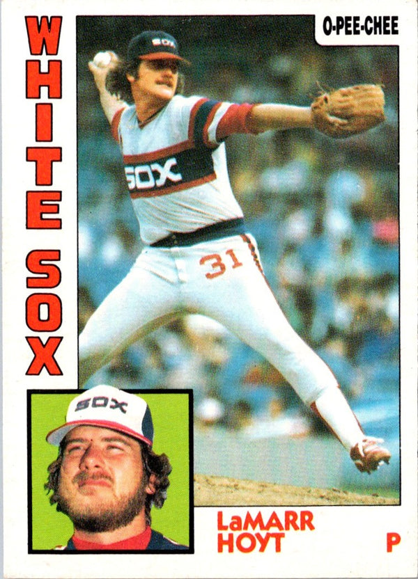 1984 O-Pee-Chee LaMarr Hoyt #97