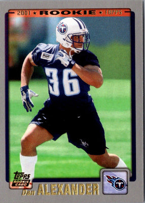 2001 Topps Dan Alexander #349 Rookie