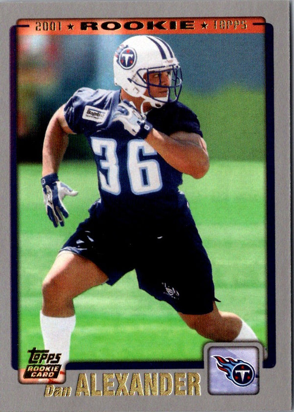 2001 Topps Dan Alexander #349 Rookie