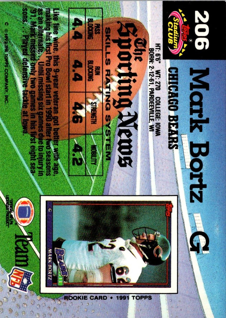 1992 Stadium Club Mark Bortz