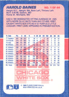 1989 Fleer Exciting Stars Harold Baines #1