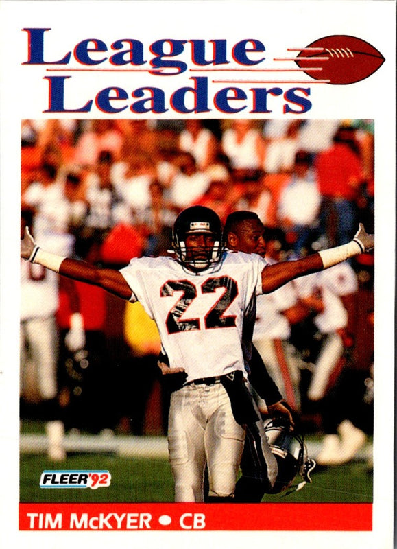1992 Fleer Tim McKyer #464