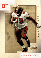 2001 Fleer Showcase Warren Sapp #42