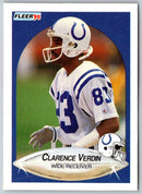 1990 Fleer Clarence Verdin
