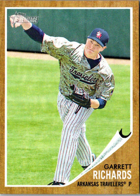 2011 Topps Heritage Minor League Garrett Richards #104