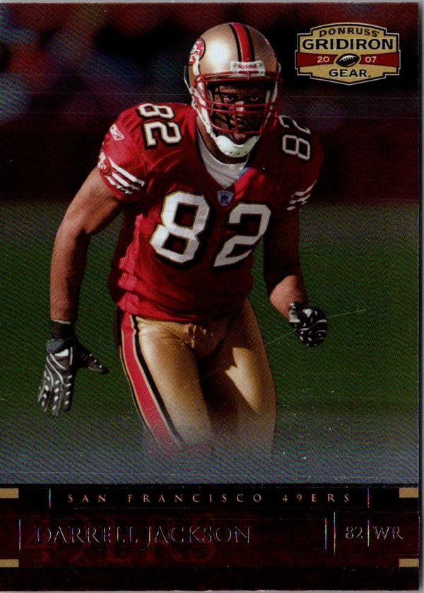 2007 Donruss Gridiron Gear Darrell Jackson #47