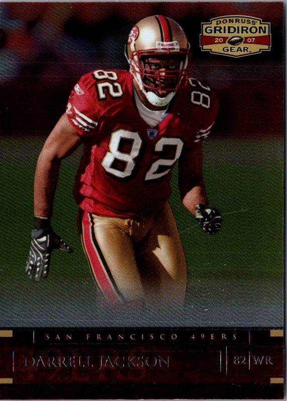 2007 Donruss Gridiron Gear Darrell Jackson #47