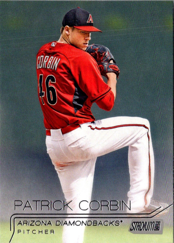 2015 Stadium Club Patrick Corbin #21