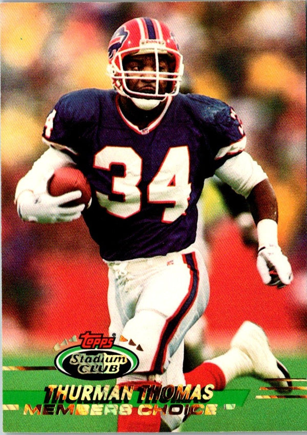 1993 Stadium Club Thurman Thomas #497