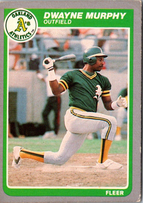 1985 Fleer Dwayne Murphy #432