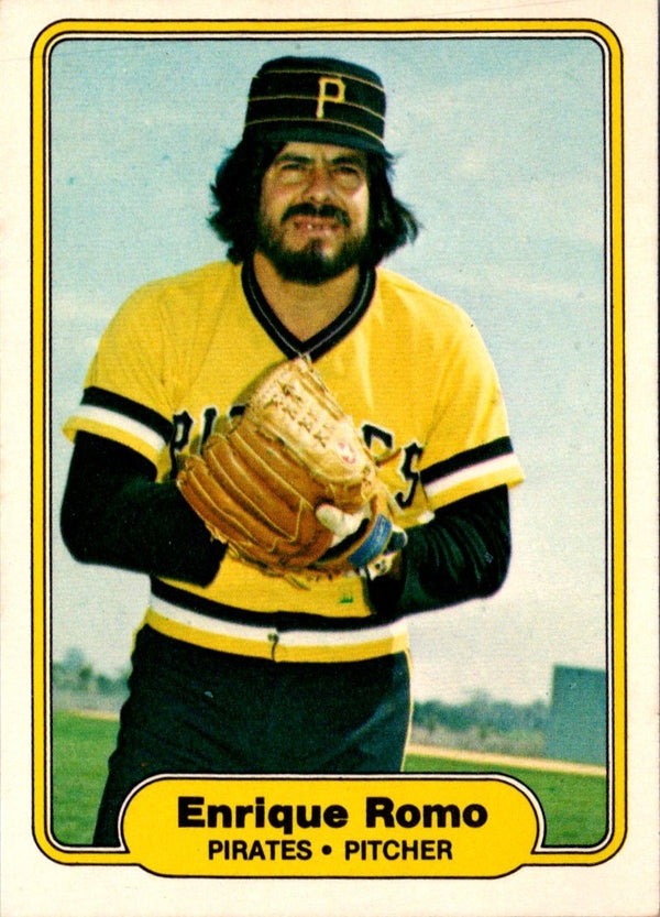 1982 Fleer Enrique Romo #496