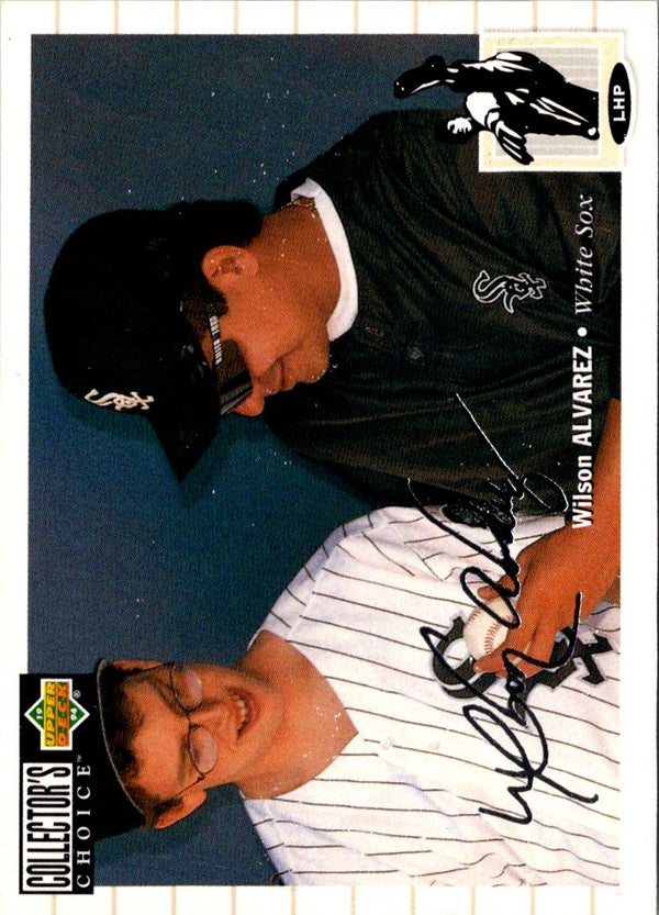 1994 Collector's Choice Wilson Alvarez #36 Silver Signature