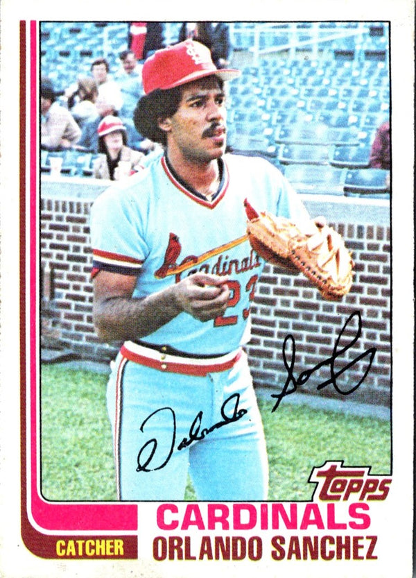 1982 Topps Orlando Sanchez #604 Rookie