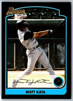 2003 Bowman Matt Kata #240 Rookie