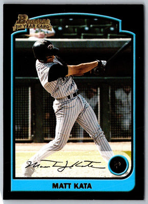 2003 Bowman Matt Kata #240 Rookie