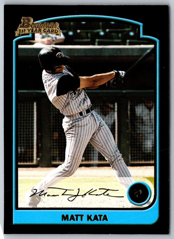 2003 Bowman Matt Kata #240 Rookie
