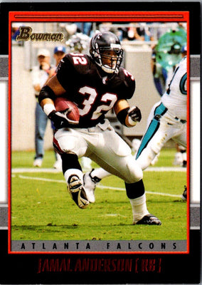 2001 Bowman Jamal Anderson #21