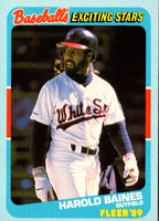 1989 Fleer Exciting Stars Harold Baines #1