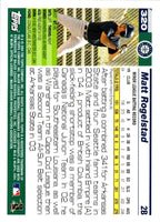 2005 Topps Matt Rogelstad #320 Rookie