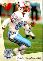 1993 Upper Deck NFL Experience Webster Slaughter #41