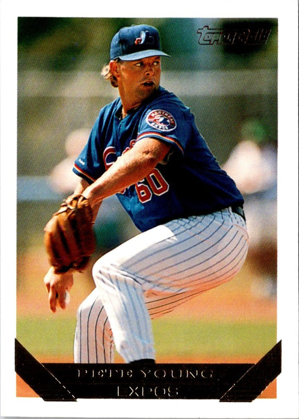 1993 Topps Pete Young #432 Rookie