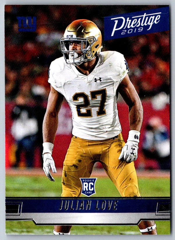 2019 Panini Prestige Rookie Xtra Points Signatures Julian Love #296