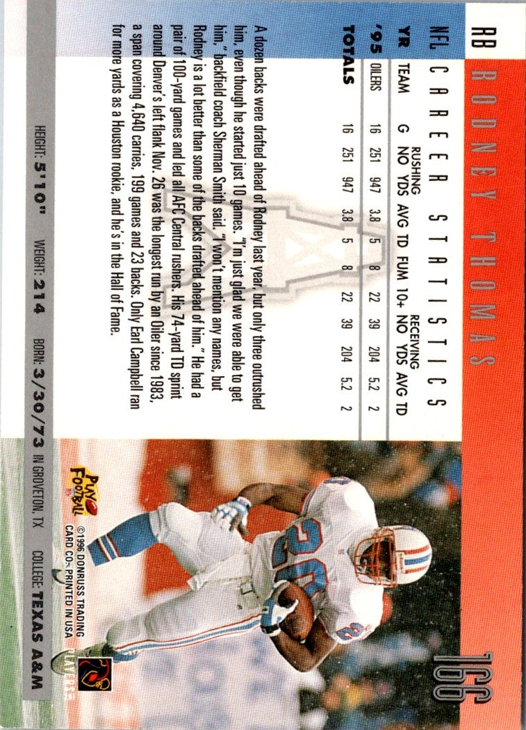 1996 Donruss Rodney Thomas