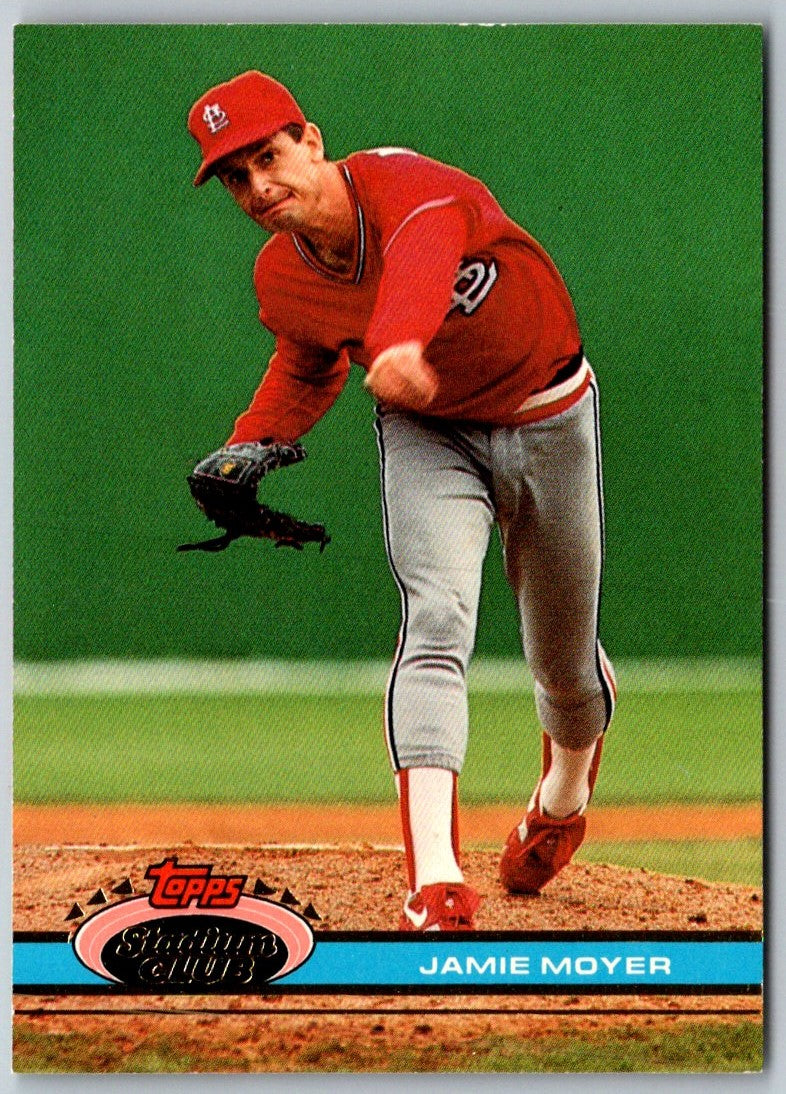 1991 Stadium Club Jamie Moyer