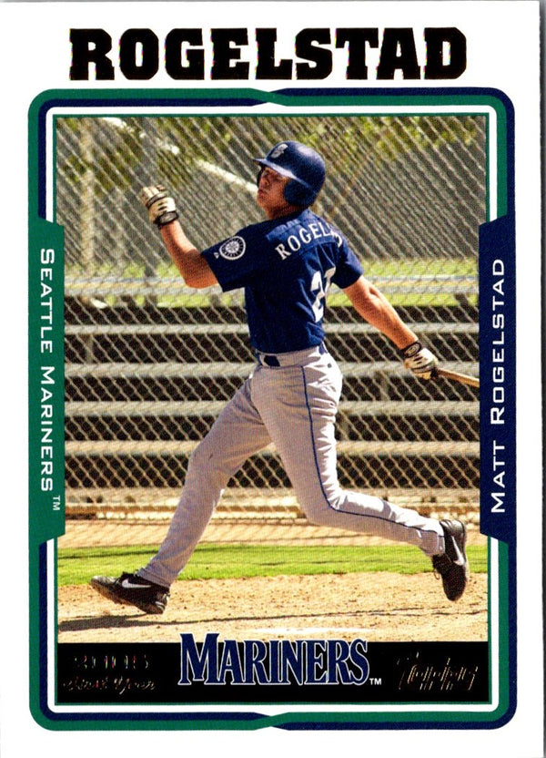 2005 Topps Matt Rogelstad #320 Rookie