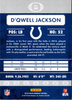 2015 Donruss D'Qwell Jackson #139