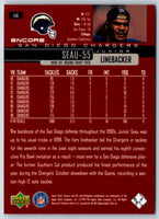 1999 Upper Deck Encore Junior Seau #146