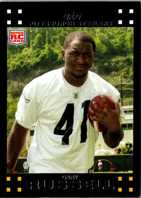 2007 Topps Gary Russell #316 Rookie
