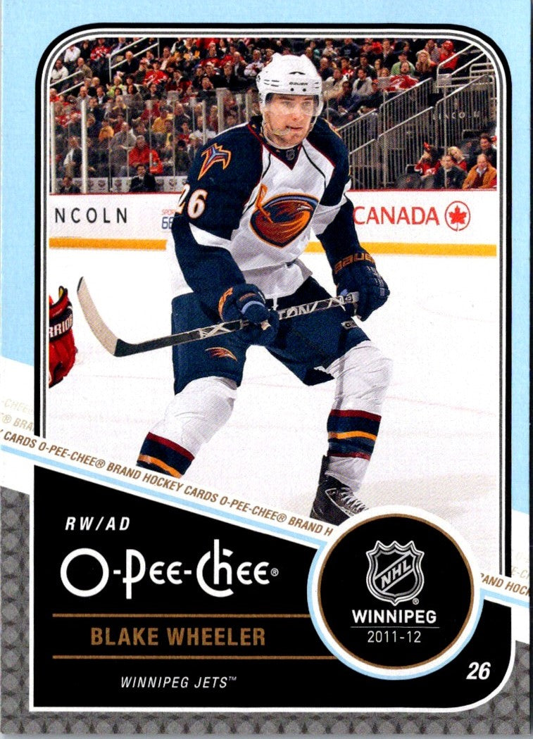 2011 O-Pee-Chee Blake Wheeler