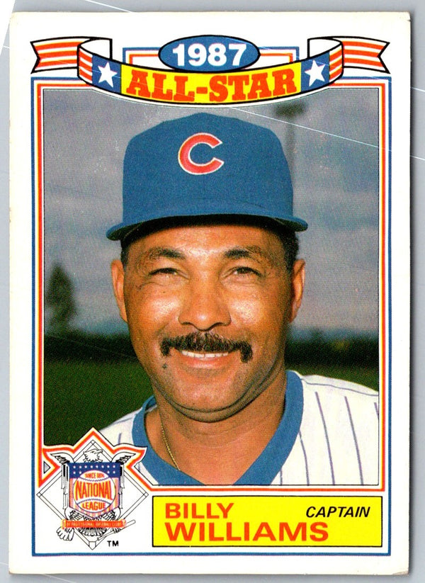 1988 Topps Glossy All-Stars Billy Williams #22