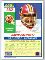 1990 Score Ravin Caldwell #362