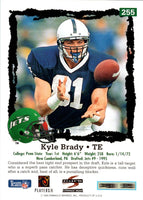 1995 Score Kyle Brady #255 Rookie