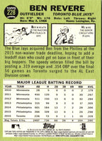 2016 Topps Heritage Ben Revere #228