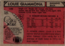 1980 Topps Louie Giammona