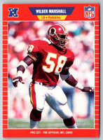 1989 Pro Set Wilber Marshall #482