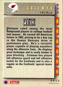 1993 Pro Set Power Update Prospects Ben Coleman