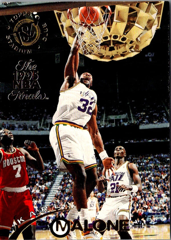 1994 Stadium Club Super Teams NBA Finals Karl Malone #161