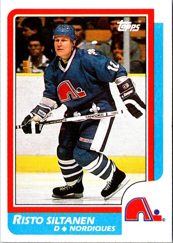 1986 Topps Risto Siltanen #187