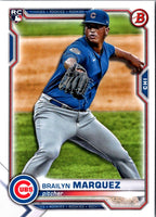 2021 Bowman Brailyn Marquez #43 Rookie