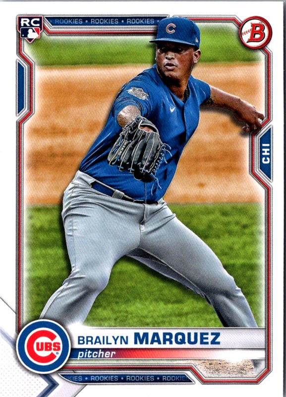 2021 Bowman Brailyn Marquez #43 Rookie