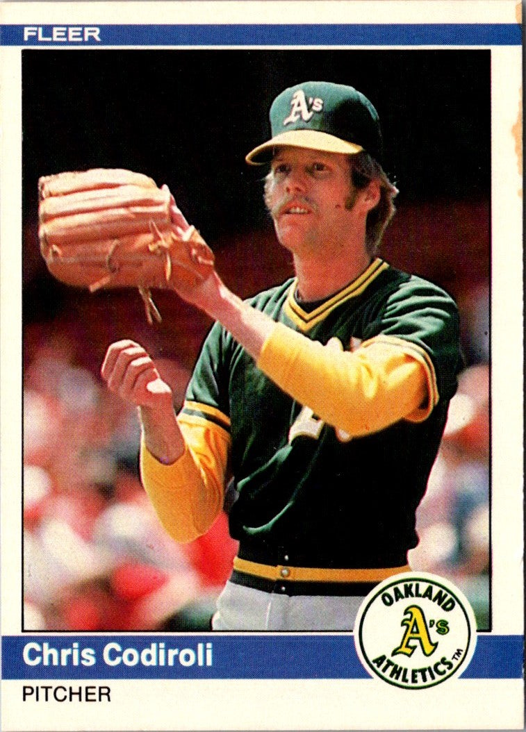 1984 Fleer Chris Codiroli